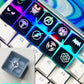 ESC Key R4 Keys replacement keycaps Backlit and ABS material FREE keypuller