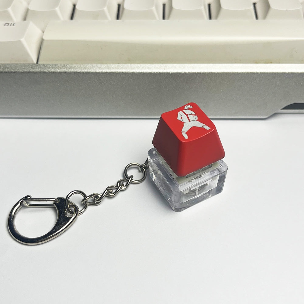 RGB keycap Keyrings with custom design antianxiety Relief toy