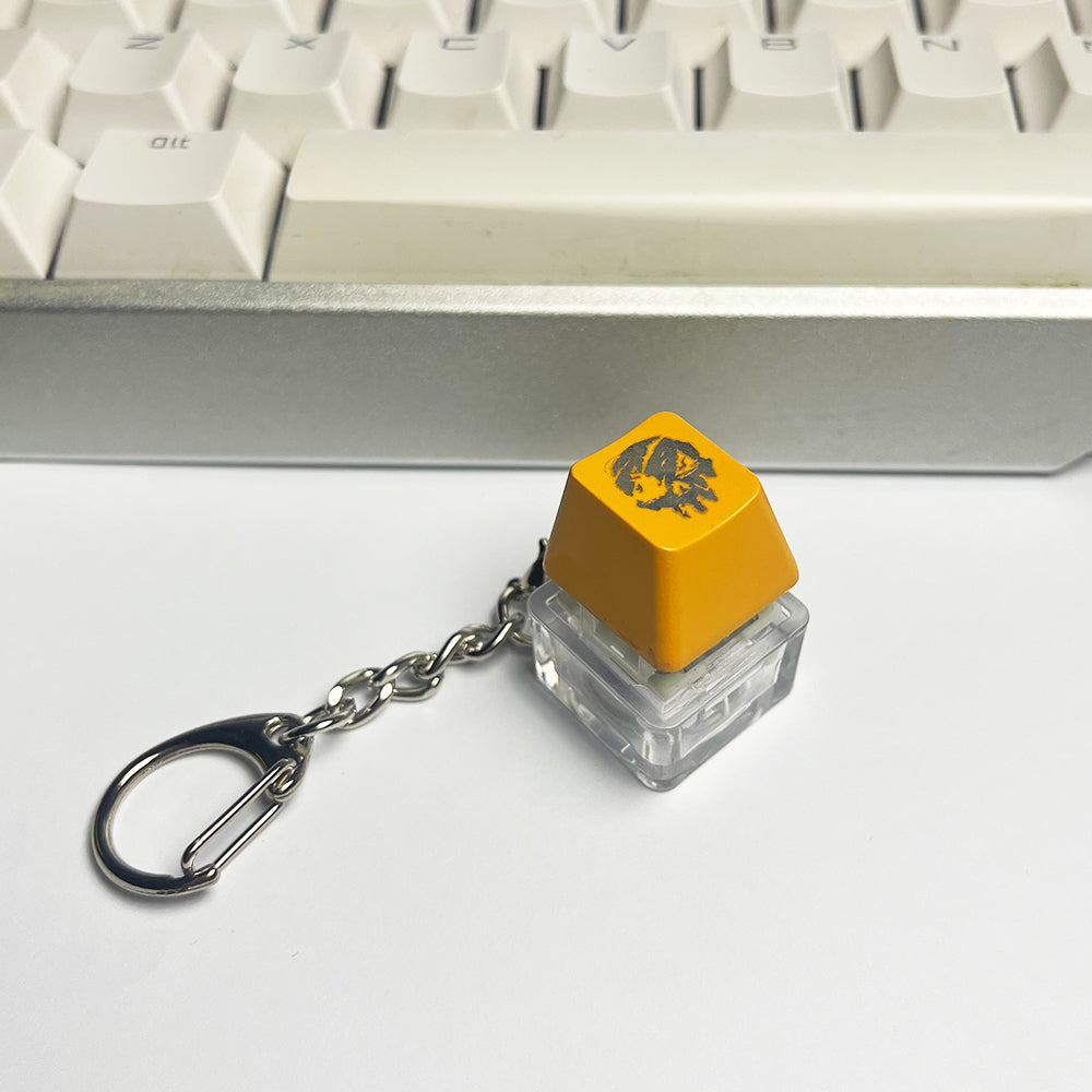 RGB keycap Keyrings with custom design antianxiety Relief toy