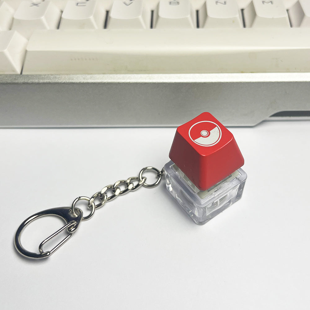 RGB keycap Keyrings with custom design antianxiety Relief toy