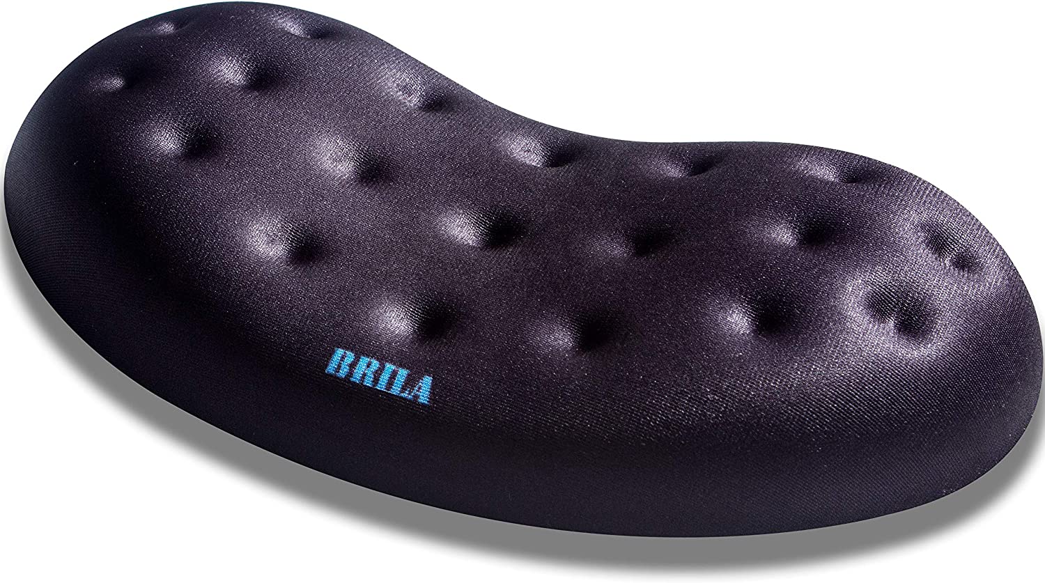 BRILA Memory Foam Mouse & Keyboard Wrist Rest Support Pad Cushion Set